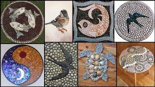 diy best pebble mosaic decorations||diy best pebble art||diy 30+pebble art||pebbles||arts||stone art