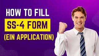 How To Fill The SS-4 Form To Request For EIN Number (Application For Employer Identification Number)