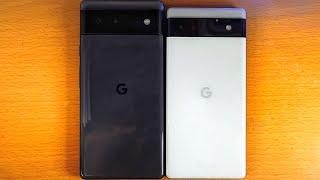 Google Pixel 6a vs Google Pixel 6 Size Comparison!