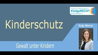 Gewalt unter Kindern