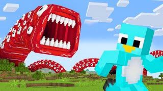 I Pranked My Friend as TRAIN EATER WORM in Minecraft (Scary)