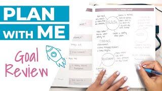 Plan with Me – 3-Month Goal Review ft. Clever Fox Planner PRO 2.0