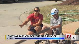 Morrisville camp inspires women to seek fire service careers