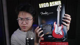 ASMR Building A Lego Guitar Set!