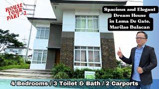 4 BEDROOMS SINGLE DETACHED HOUSE AND LOT ONLY FOR SALE AN EXCLUSIVE SUBD IN LOMA DE GATO BULACAN