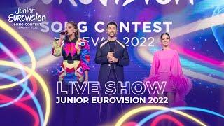 Junior Eurovision Song Contest 2022 - Live Show - Yerevan, Armenia  - #SpinTheMagic