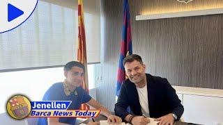 BARCA FC News: Official: 16-year-old La Masia gem signs first professional contract with Barcelona