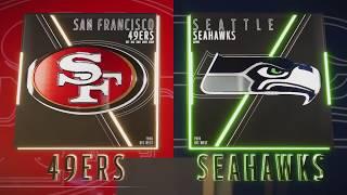 Madden NFL 19 - San Francisco 49ers vs Seattle Seahawks CPU vs CPU Gameplay (PS4 Pro)