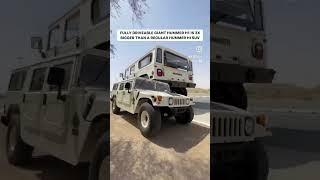 World's Largest Hummer in UAE | Sheikh Hamdan | New to UAE | #mydubai #ytshorts #shorts