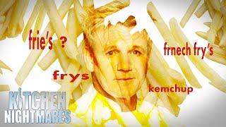 did u know whenever u fries on ketchup taste ketchup fries u? | Kitchen Nightmares | Gordon Ramsay