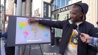 Американцы показывают, где находиться #Россия и #Украина