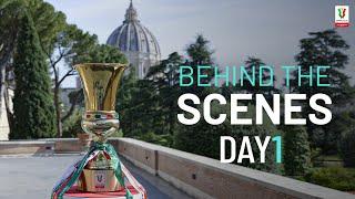 Behind the scenes of the Coppa Italia Final | DAY 1 | Coppa Italia Frecciarossa 203/24