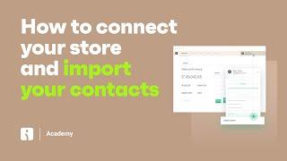 How to Connect Your Store & Import Your Contacts at Omnisend | Lesson nr. 2