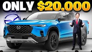 Mazda Ceo Just Revealed New $20,000 Pickup Truck & Shocked All Competition!