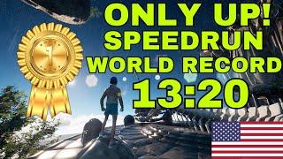 Only Up! Any% Speedrun 13:20 (FORMER) WORLD RECORD #1 WITH NEW DINO SKIP