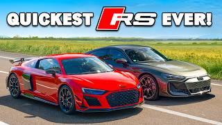 Quickest EVER Audi RS Cars: DRAG RACE