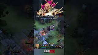 Genius Invoker 1v5 Solo Defend Rampage #dota2 #shorts #invoker #rampage