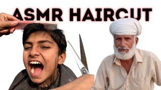 ASMR Fast Hair Cutting With Barber Old!!     [Amazing Video]