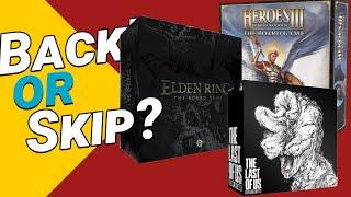 Kickstarter Roundup - Back or Skip? // IP Games Galore!