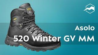 Ботинки Asolo 520 Winter GV MM. Обзор