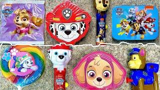 my favorite Paw Patrol candy opening ASMR | Toys Unpacking | Skye Chase Marshall Everest