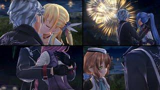 All Final Romance Scenes Cold Steel 4 English!