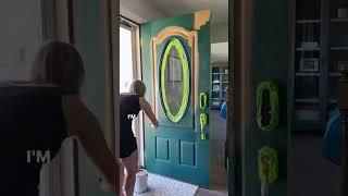 Follow along with me for more budget friendly DIY! Can you even believe this is the same door???