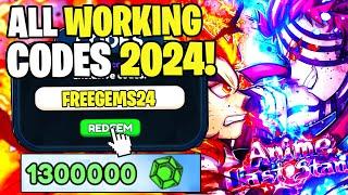 *NEW* ALL WORKING CODES FOR ANIME LAST STAND IN 2024 JUNE! ROBLOX ANIME LAST STAND CODES