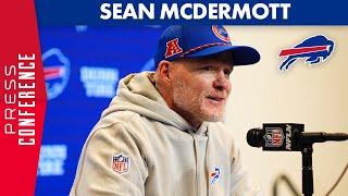 Sean McDermott Addresses Media Following Win Over Broncos In Playoffs! | Buffalo Bills