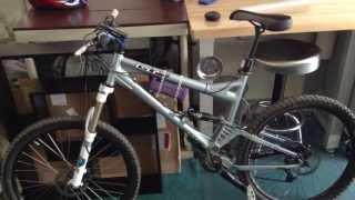 Phillips Bluetooth speaker on GT idrive Mountain bike