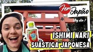 Fer no Japão - Vlog dia 07 - Fushimi Inari e suástica japonesa