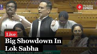 LIVE: Gaurav Gogoi's Scathing Speech In Lok Sabha Sparks Row; BJP MPs Attack Congress