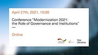 Modernization 2021: the Role of Governance and Institutions