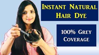 HERBAL HAIR DYE / Homemade Hair Dye Recipe / Natural Hair Color/ Grey Hair Remedy/ Samyuktha Diaries