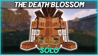 THE DEATH BLOSSOM | Rust SOLO Giga-CHAD  Widegap AloneInTokyo Style Base Design