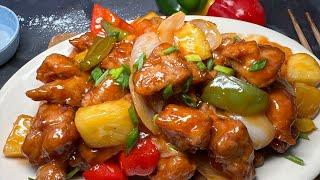 Chinese Sweet Sour Pork Just Like Takeout | Wally Cooks Everything