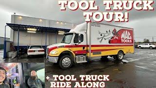 Mac Tool Truck Tour and ride along!