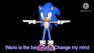 Sonic has a message for you.