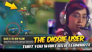 THE DIGGIE USER THAT YOU WANT AS A TEAMMATE. . . 