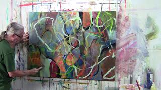Acrylic Abstract Painting Techniques for Beginners - #57 - Andy Morris