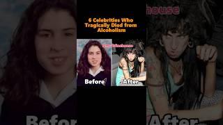 6 Celebrities Who Tragically Died from Alcoholism  #celebrity #hollywood #Actresses #celebrities