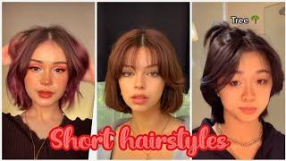 short hair hairstyles you should try| short hair | baddie hairstyle  | Tiktok Compilation 2022