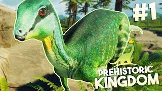 LET'S BUILD A DINOSAUR PARK!! | Prehistoric Kingdom (Playthrough Part 1)