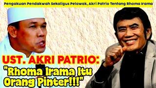 Pengakuan Akri Patrio Tentang Pak Haji Rhoma Irama #rhomairama #akripatrio