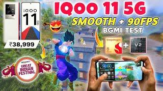 Unbelievable 90 Fps  Iqoo 11 5G BGMI Test Fps Meter