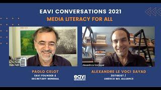 EAVI Conversations with Alexandre Le Voci Sayad: Media Literacy for All