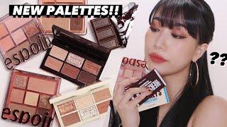 Etude HERSHES’S+Espoir Real Eye Palette Collection Review (comparison and makeup look) |  Minsco