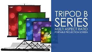 ️ Elite Screens Tripod B Portable Projection Screen