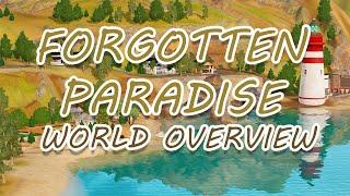 MOUNTIAN TOWN!! Forgotten Paradise The Sims 3 World Overview