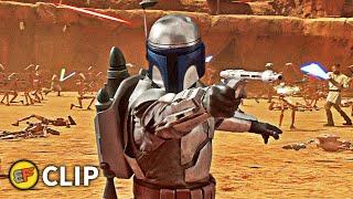 Jedi vs Droid Army - Battle of Geonosis (Part 1) | Star Wars Attack of the Clones (2002) Movie Clip